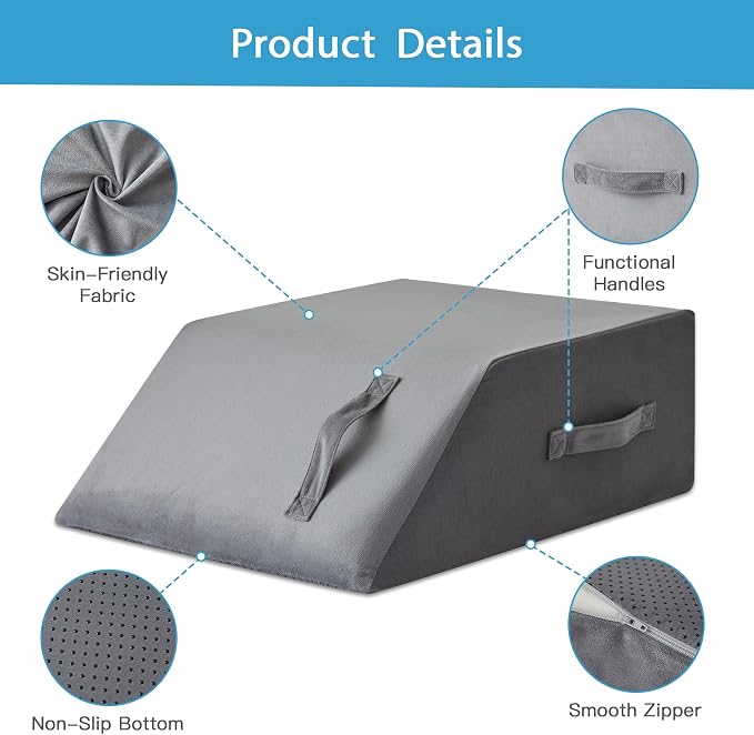 MEGCXIT Leg Pillow Elevation Blood Circulation, Leg Wedge - Image 2