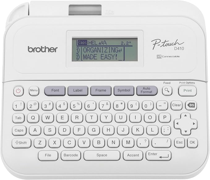 Brother P-Touch PT-D410 Home / Office Advanced Label Maker | Connect via USB to by Unknown