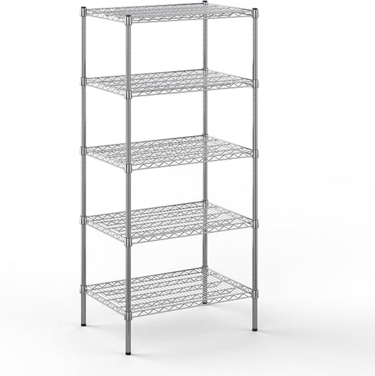 Regal Altair 21" Deep x 30" Wide x 64" Height Wire Shelving Kit | 5-Tier | NSF by Regal+Altair