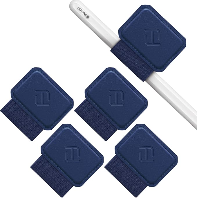 Fintie 4 Pack Pen Loop Holder for Apple Pencil Pro, Apple Pencil and Stylus Pens by Fintie