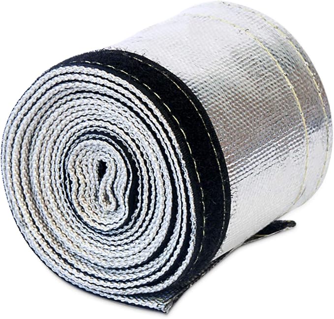Heat Shroud Sleeve Aluminized Sleeving Express Aluminized Hose and Silver Hose - Image 5
