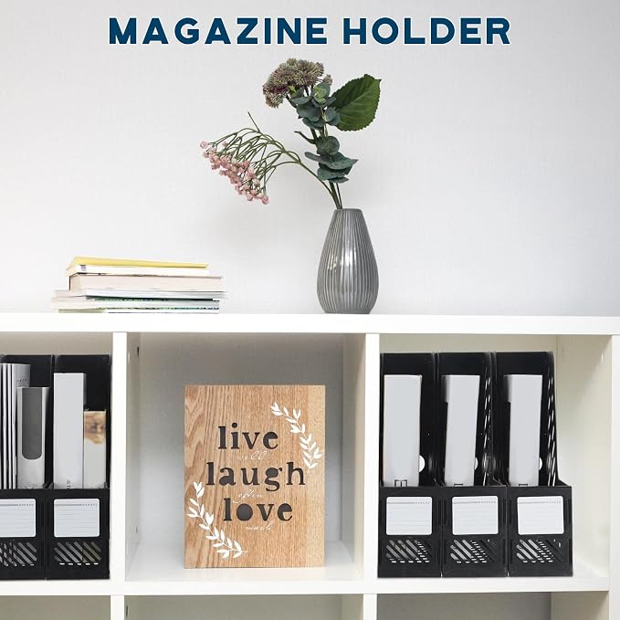 Glenmal 12 Pack Magazine Organizers Binder Organizer - Image 6