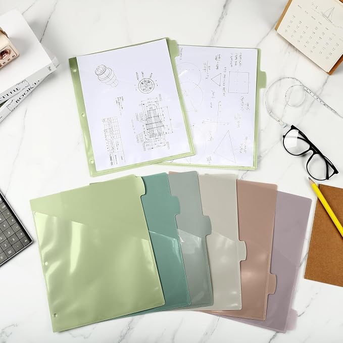 Epakh 48 Pcs Binder Dividers for 3 Rings Binders Index Dividers - Image 7
