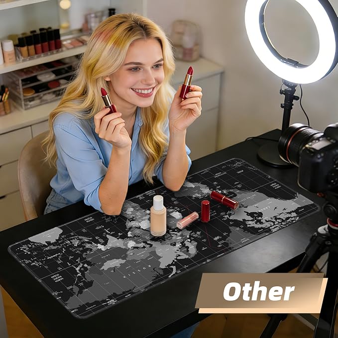 Galdas Mouse Pad for Gaming, XXL XL Large Mouse Mat Long Extended Mousepad Desk - Image 6