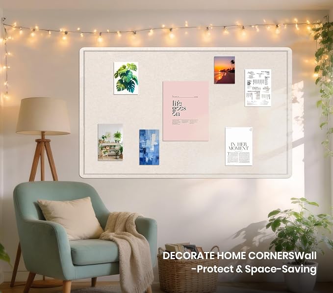 Extra Large Bulletin Board, 95 X 47 inches Cork Board - Image 2