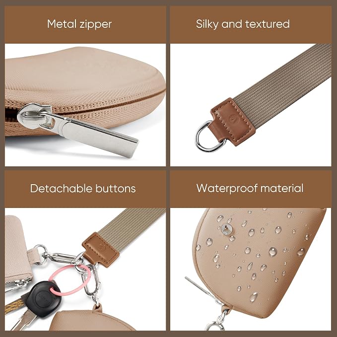 VUTUXA KeyChain Wallet Wristlet - Image 4