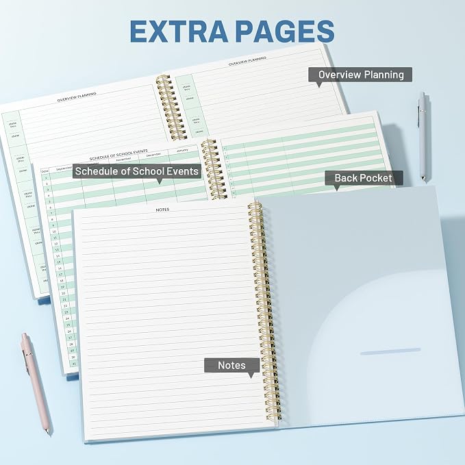 SUNEE 8 Period Teacher Lesson Plan Book - Image 5