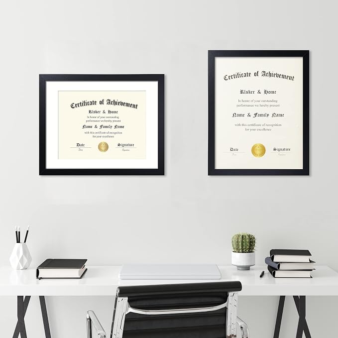 ELSKER&HOME 8.5x11 Diploma Frame Black 6 Pack - Image 5