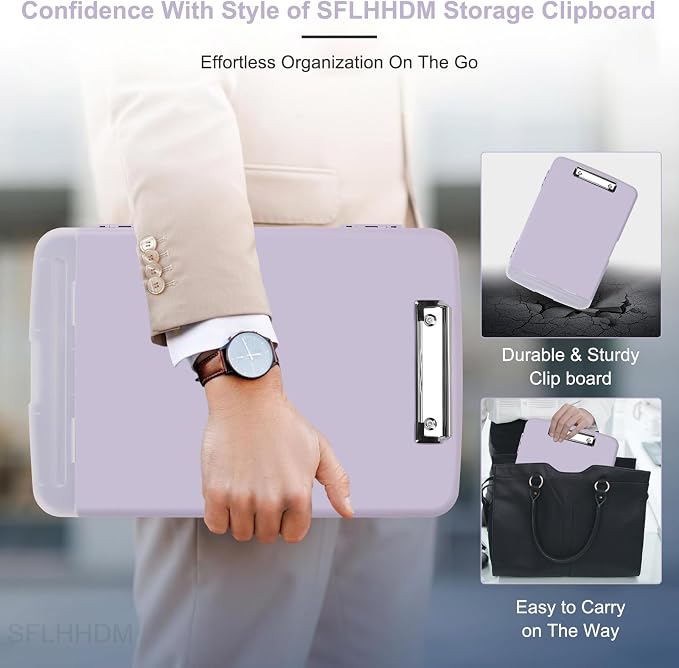 SFLHHDM Purple Clipboard, Clip Board 8.5x11, Teacher Clipboards - Image 6