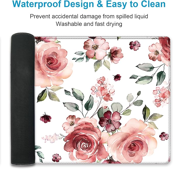 Extended Desk Mat, iDonzon Soft Cute Extra Large XXL Waterproof Gaming Mouse Pad - Image 4
