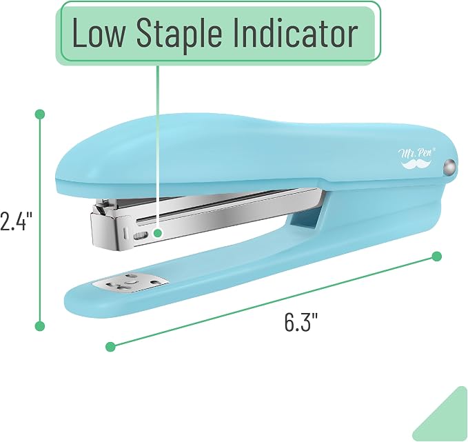 Mr. Pen- Office Stapler with Staples, 2 Pack, 200 Staples 1/4" | 20 Sheet - Image 4