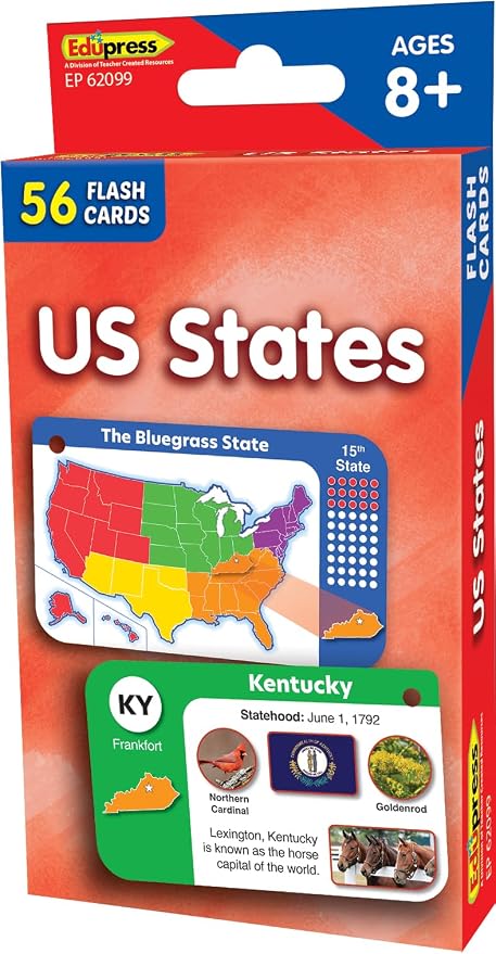 Teacher Created Resources US States Flash Cards - Image 5