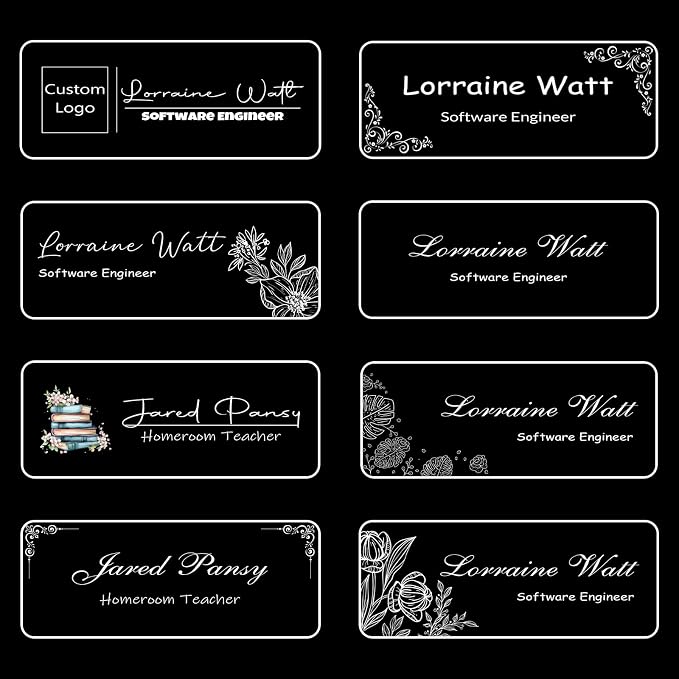Custom Desk Name Plate, Light Up Acrylic Office Sign, Personalized Gift - Image 7