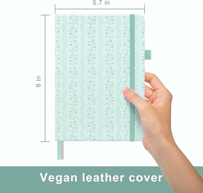 &And Per Se Dotted Journal Notebook, A5 Hardcover Aesthetic Dotted Notebook – - Image 2
