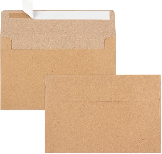 65 Packs A4 Invitation Envelopes, 4x6 Photo Envelopes by Joyberg