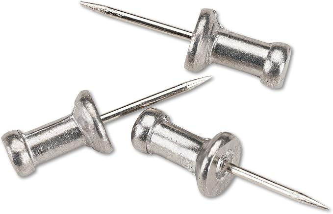 Gem Office Products Pushpin CPAL4-1 Each by Advantus