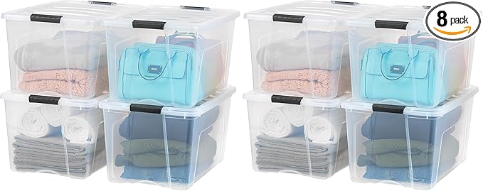 IRIS USA 72 QT Plastic Storage Box by IRISUSA