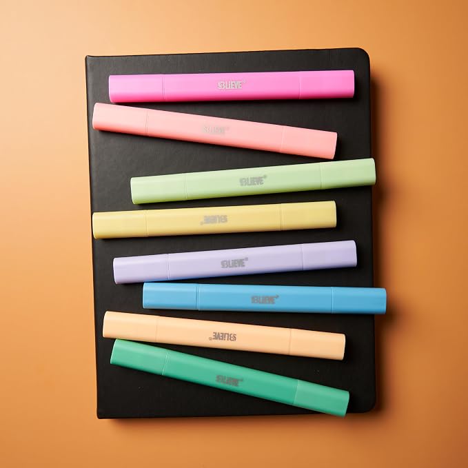BLIEVE Bible Highlighters No Bleed Through, Pastel Colors, Dual Tip, 8 Pack | - Image 8