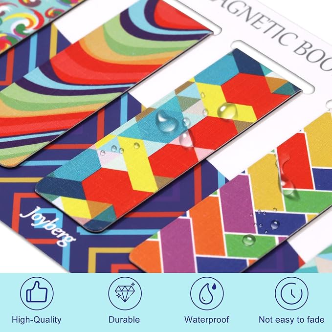 15 Pieces Bookmarks, Magnetic Bookmarks - Image 4