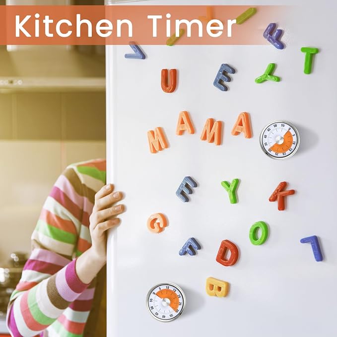 6 Pcs 60 Minute Visual Kitchen Timer Small Classroom Timers - Image 6