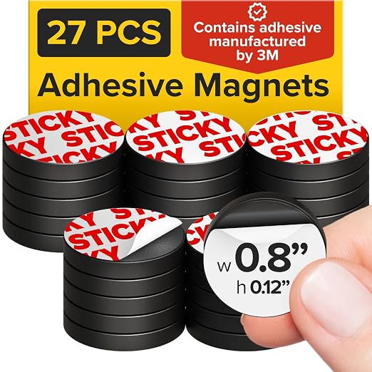 Peel-&-Stick Flexible Adhesive Magnets by X-betMAGNET