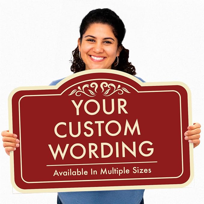 Custom Decorative Outdoor Metal Sign - Image 8