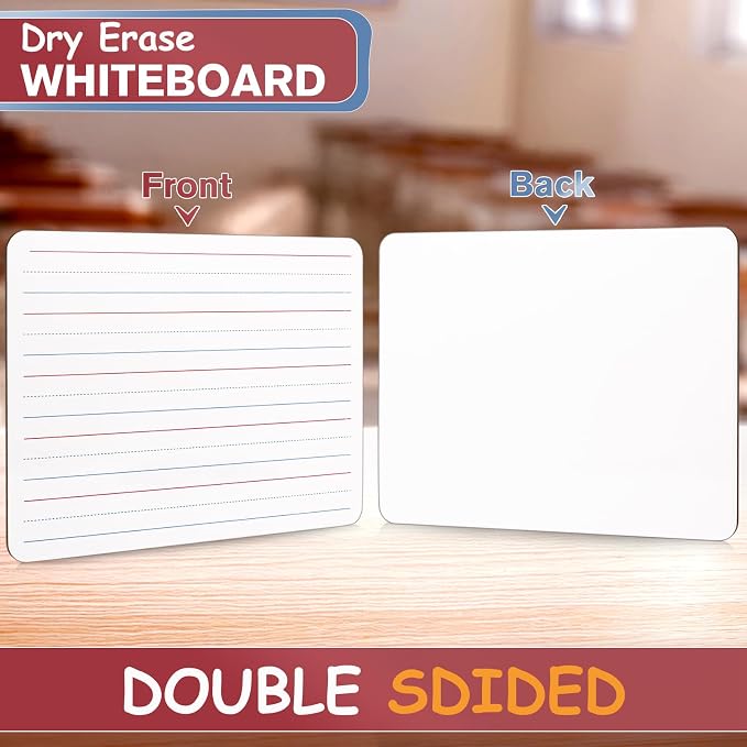 Small White Board 9X12 Inches, Small Dry Erase Board 2 Pack Whiteboard Dry - Image 5