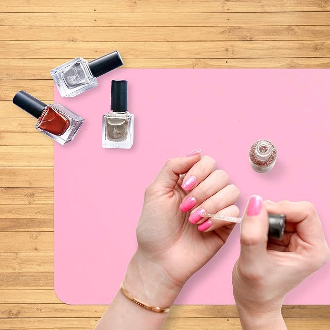Gartful 3 PCS Nail Mats, Silicone Mat - Image 4