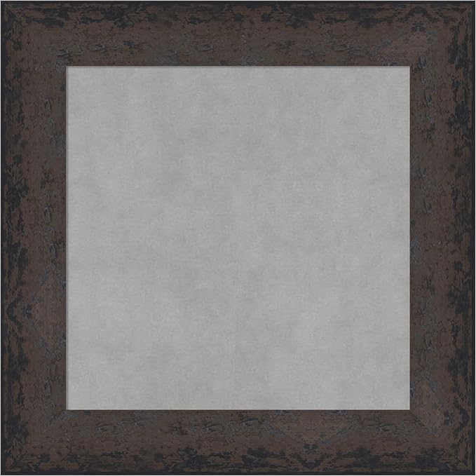 Amanti Art Black Framed Magnetic Board 21x21 Small Vision Board by AmantiArt