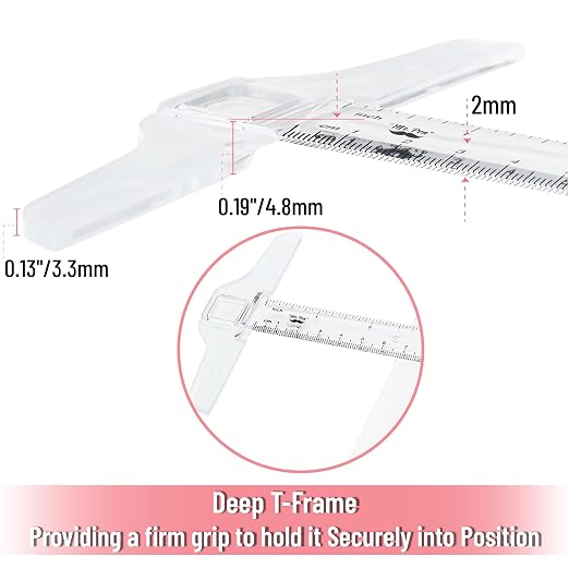 Mr. Pen- 12 Inches Plastic T Square Ruler, 3 Pack | Drafting T Square - Image 7