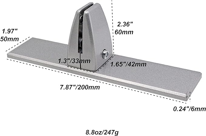 2 Pcs Sneeze Guard Clamp, Bracket Sneeze Guard Shield Base - Image 5