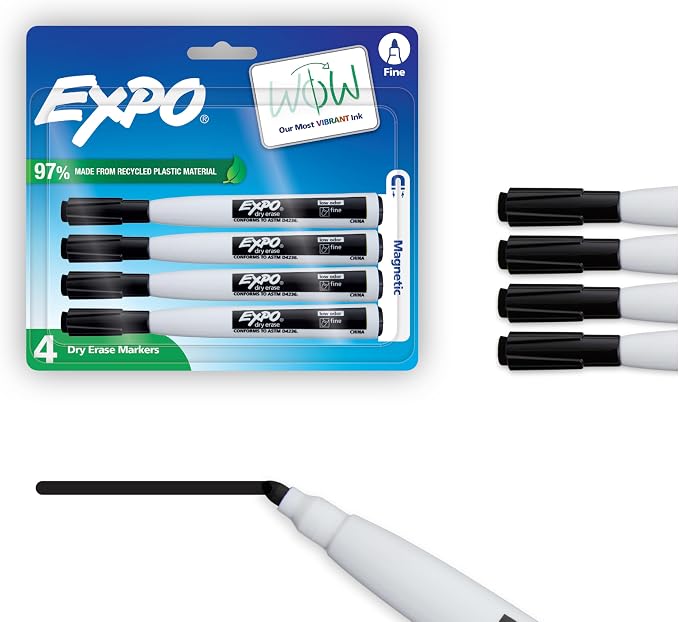 EXPO Magnetic Dry Erase Markers by Unknown