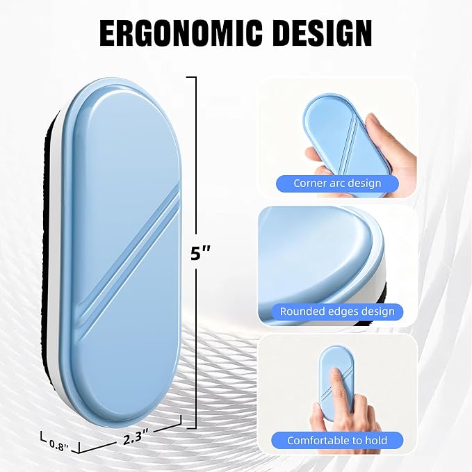 Dry Erase Board Eraser, Magnetic Detachable Whiteboard Eraser 1-Pack, Glass - Image 6