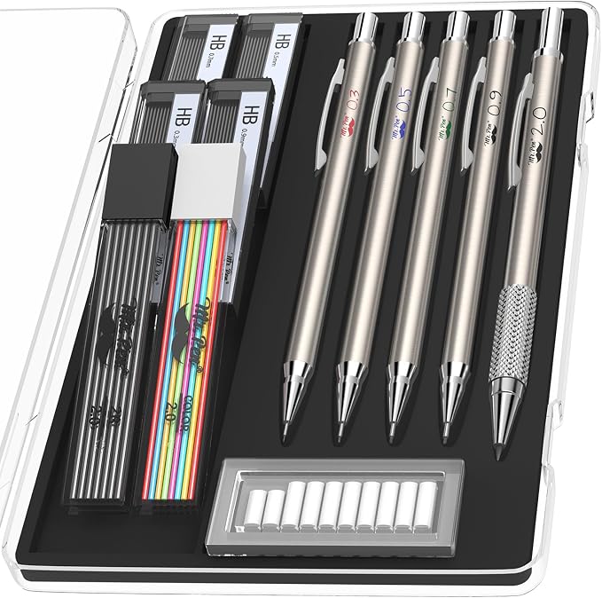Mr. Pen- Metal Mechanical Pencil Set by MrPen
