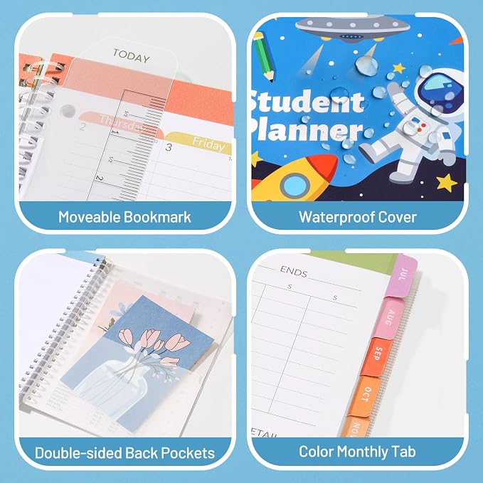 SUNEE Elementary Student Planner 2026-2027, Dated Academic Year Jul. 2026 - Image 5