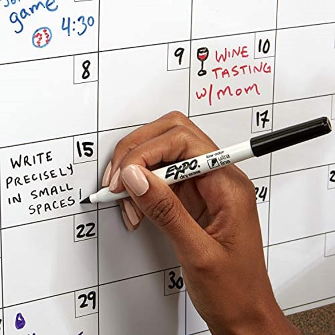 EXPO Low-Odor Dry Erase Markers, Ultra-Fine Tip - Image 5
