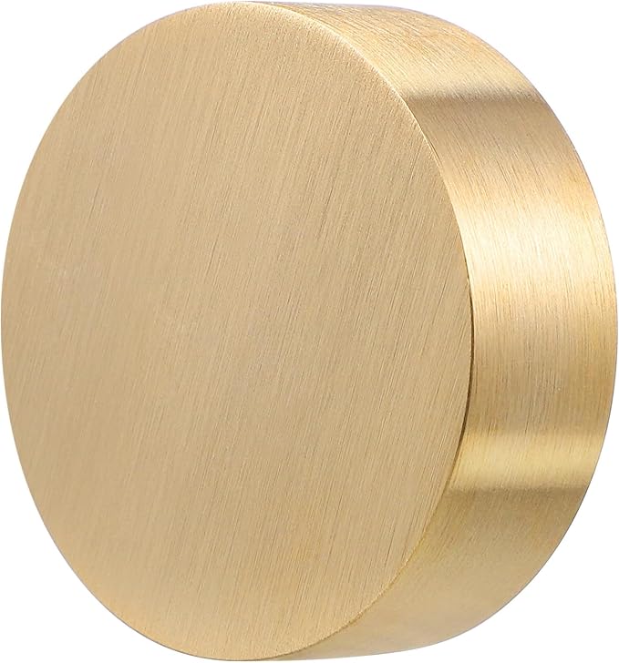 Ipetboom Brass Paperweight 1.57 Inch Round Calligraphy Paper Weight by Unknown