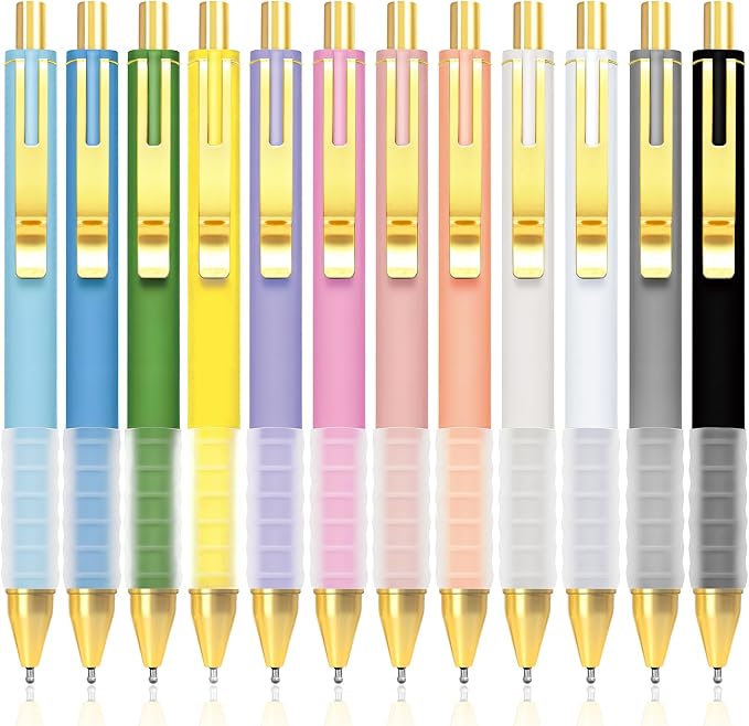 Drawdart 12 Pcs Smooth Writing Pens by Drawdart