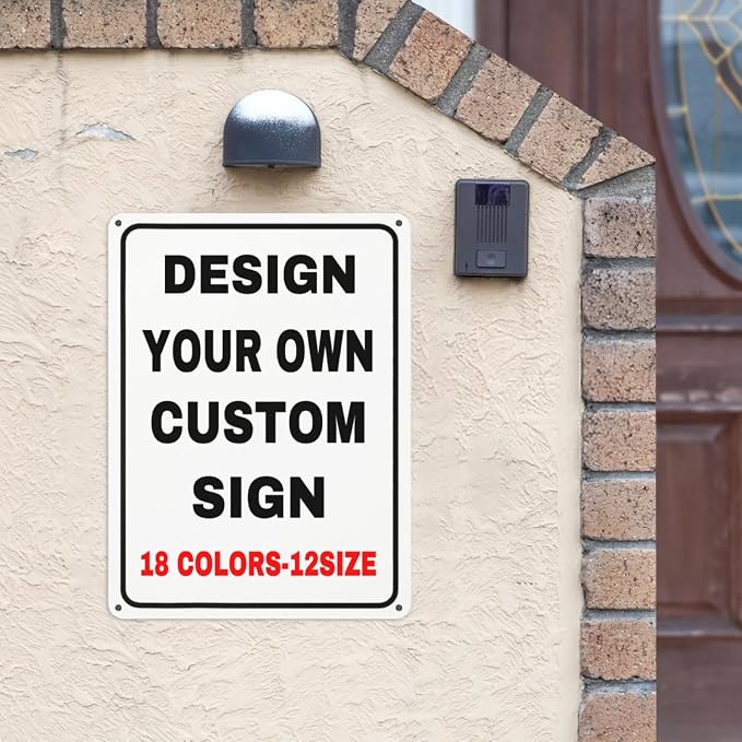 Custom Outdoor Metal Personalized Sign - Image 2