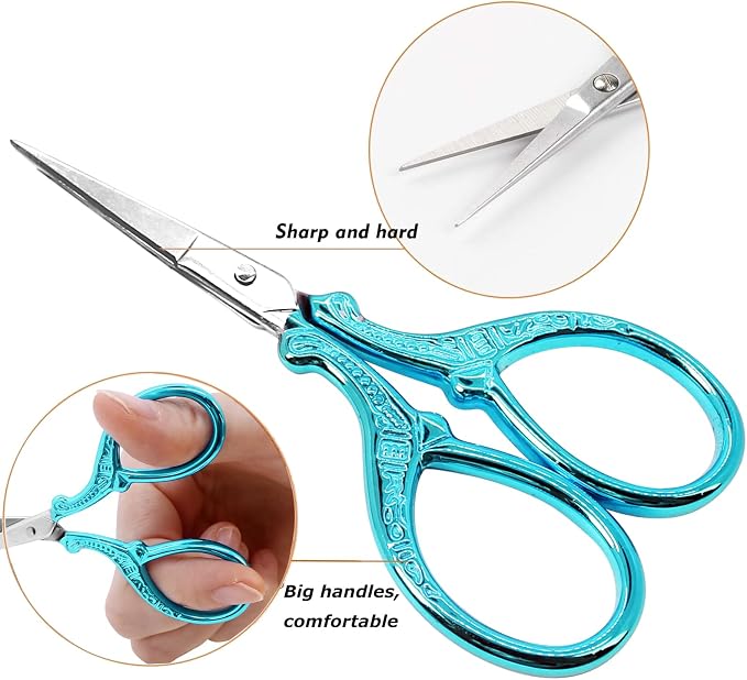 Embroidery Scissors 3.6Inch Crafting Scissors - Image 3