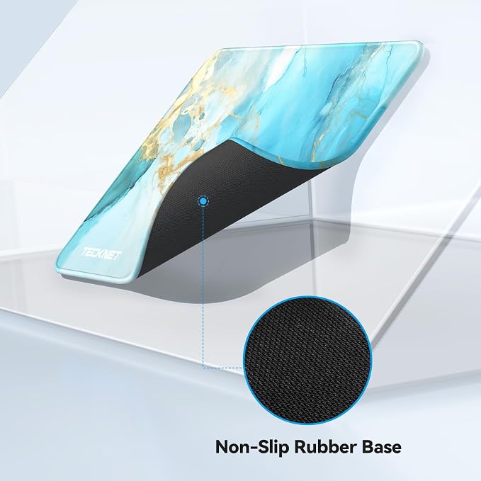 TECKNET Mouse Pad with Anti-fray Stitching, Waterproof Surface & Non-Slip - Image 3