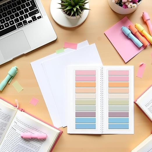 400 Pcs Sticky Index Tabs Small Sticky Notes Book Tabs, Tabs - Image 3