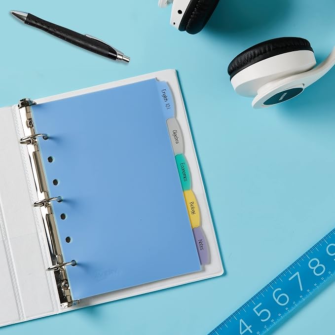 Avery Write & Erase Durable Plastic Mini Dividers - Image 7