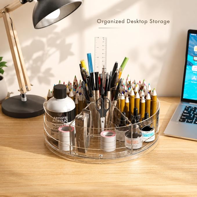 CraftGenes Rotating Organizer, Art Supply Organizer and Marker Organizer - Image 2