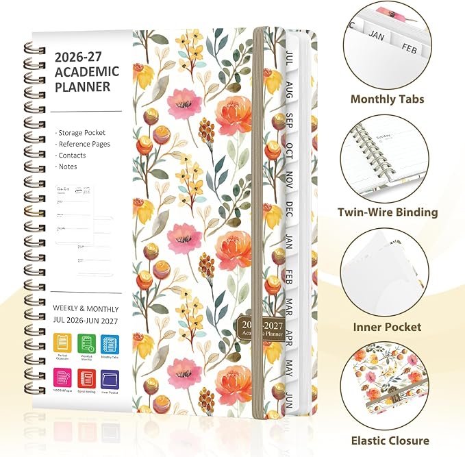 Planner 2026-2027, Weekly and Monthly Academic Planner, July 2026 - Image 4
