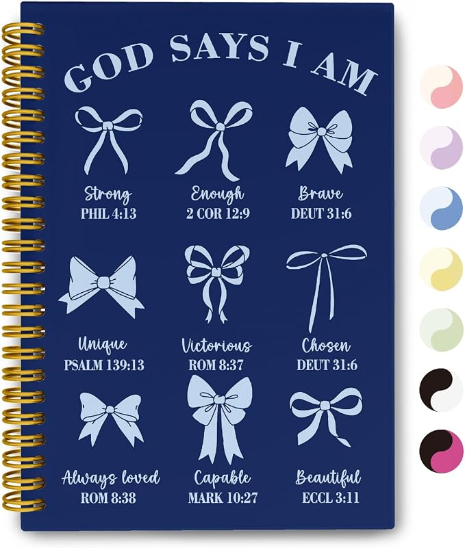 THDSE Bible Journal for Women, Christian Prayer Journal Notebook Gifts for Teen by THDSE