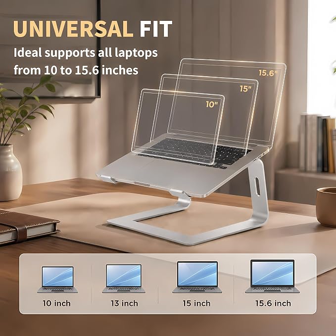 Orionstar Ergonomic Laptop Stand, Premium 5mm Aluminum Riser - Image 4