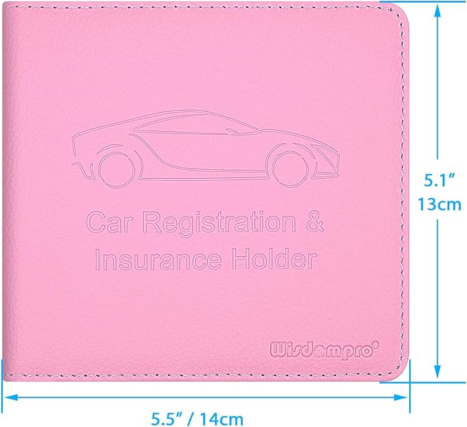Wisdompro Small Car Registration and Insurance Documents Holder - Image 6