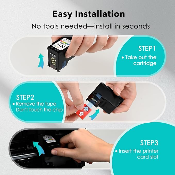 Certified Sustainable Ink Cartridge Replacement for Canon 260 261 260XL 261XL PG-260 CL-261XL Black and Color Combo 2 Pack Compatible for PIXMA TS6420 TS6420a TR7020 TR7020a TR7022a Printer-DeskLoop Office