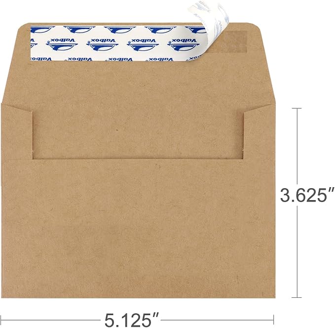 ValBox A1 Invitation Envelopes 100 Qty - Image 2
